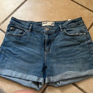 Garage, size 9 shorts blue wash